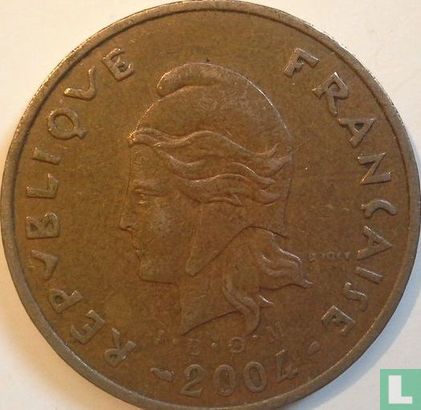 Nieuw-Caledonië 100 francs 2004 - Afbeelding 1
