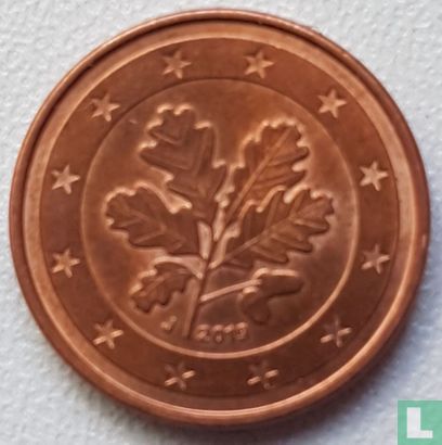 Duitsland 1 cent 2019 (J) - Afbeelding 1