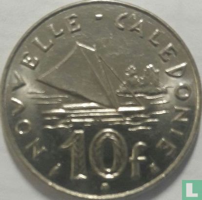 Neukaledonien 10 Franc 1996 - Bild 2