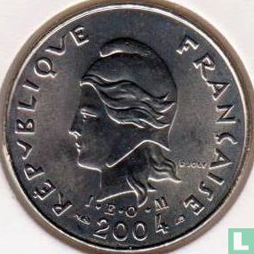Nieuw-Caledonië 10 francs 2004 - Afbeelding 1