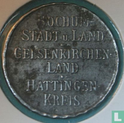 Bochum 10 pfennig 1918 (20.5 mm) - Afbeelding 2
