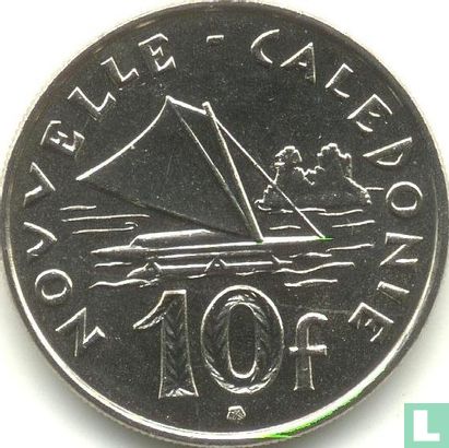 New Caledonia 10 francs 2003 - Image 2