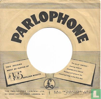 Single hoes Parlophone - Image 1