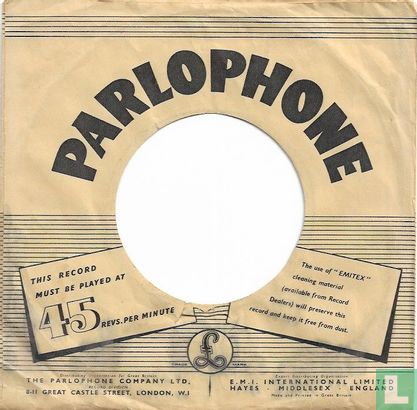 Single hoes Parlophone - Afbeelding 2