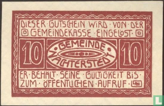 Nachterstedt, Gemeinde - 10 pfennig 1921 - Image 1
