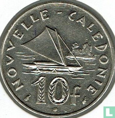 New Caledonia 10 francs 1991 - Image 2