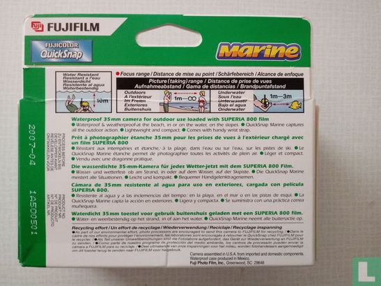 Fujifilm Marine Fijicolor Quicksnap - Afbeelding 2