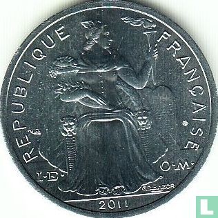 Nieuw-Caledonië 2 francs 2011 - Afbeelding 1