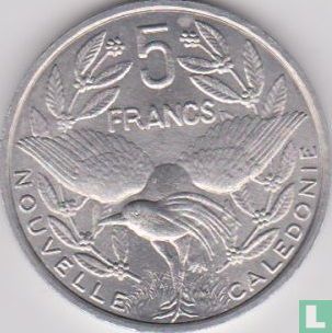 New Caledonia 5 francs 2007 - Image 2