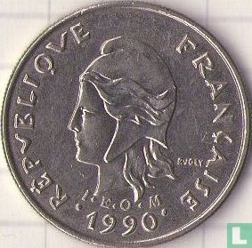 Neukaledonien 10 Franc 1990 - Bild 1