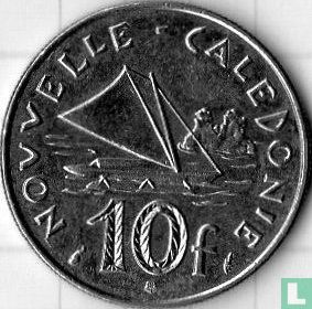 Nieuw-Caledonië 10 francs 1990 - Afbeelding 2