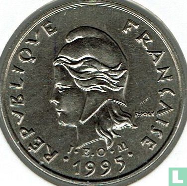New Caledonia 10 francs 1995 - Image 1