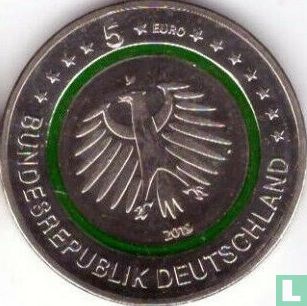 Duitsland 5 euro 2019 (J) "Temperate zone" - Afbeelding 1