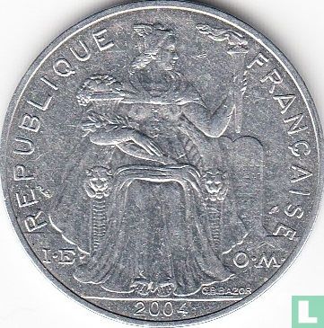 New Caledonia 5 francs 2004 - Image 1
