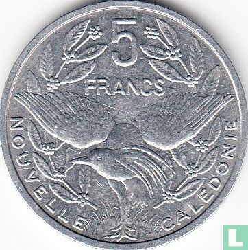 New Caledonia 5 francs 2004 - Image 2