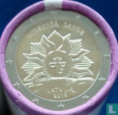 Lettonie 2 euro 2019 (rouleau) "The rising sun" - Image 1