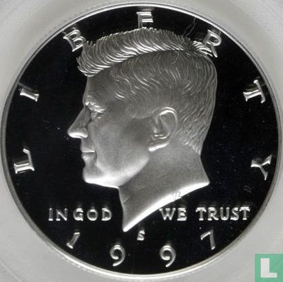 États-Unis ½ dollar 1997 (BE - argent) - Image 1