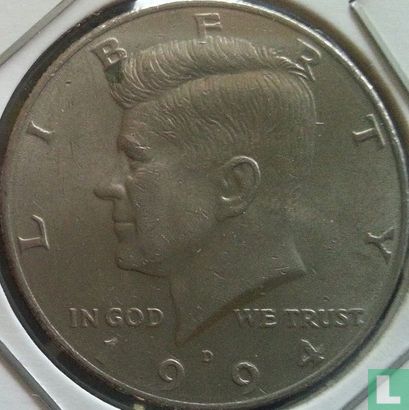 United States ½ dollar 1994 (D) - Image 1