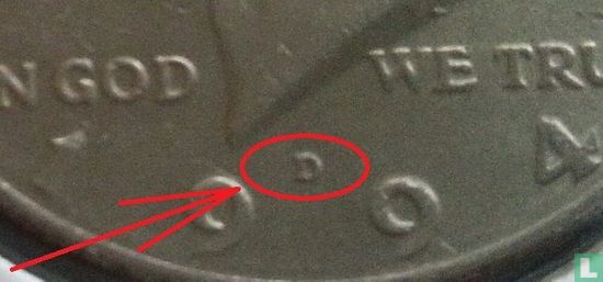 Vereinigte Staaten ½ Dollar 1994 (D) - Bild 3
