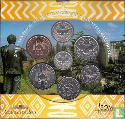 New Caledonia mint set 2001 - Image 2