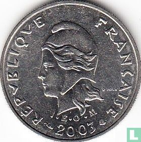 French Polynesia 10 francs 2003 - Image 1