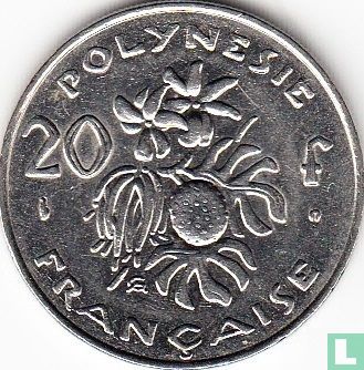 Polynésie française 20 francs 2001 - Image 2