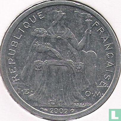 French Polynesia 2 francs 2002 - Image 1