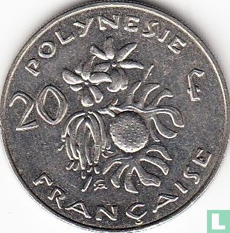 French Polynesia 20 francs 2007 - Image 2