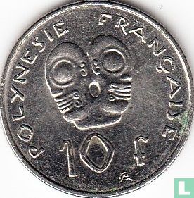 Polynésie française 10 francs 2004 - Image 2