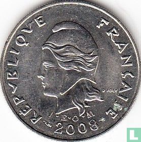 French Polynesia 10 francs 2008 - Image 1