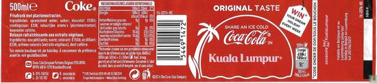 Coca-Cola 500ml - Kuala Lumpur