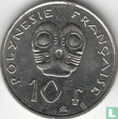 Polynésie française 10 francs 2017 - Image 2