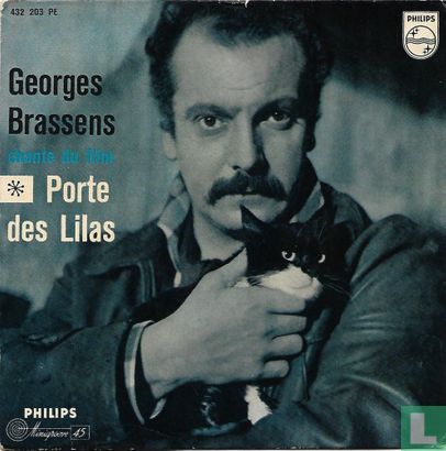Georges Brassens chante du film 'Porte des Lilas' - Image 1