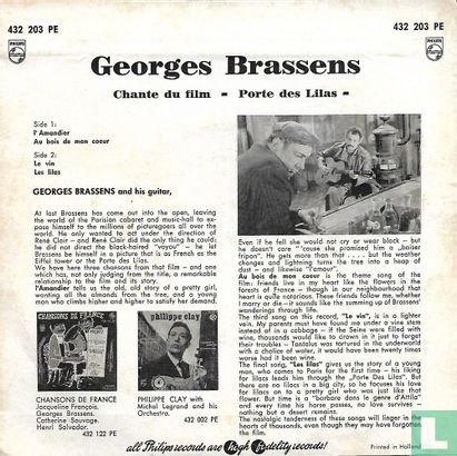 Georges Brassens chante du film 'Porte des Lilas' - Image 2