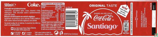 Coca-Cola 500ml - Santiago