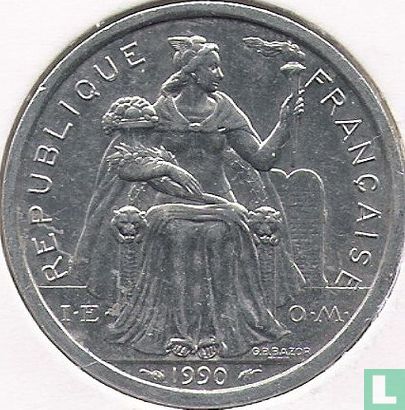 Frans-Polynesië 2 francs 1990 - Afbeelding 1