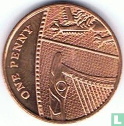 United Kingdom 1 penny 2008 (coat of arms) - Image 2