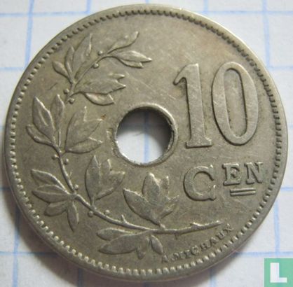 België 10 centimes 1903 (NLD - 1903/2) - Afbeelding 2
