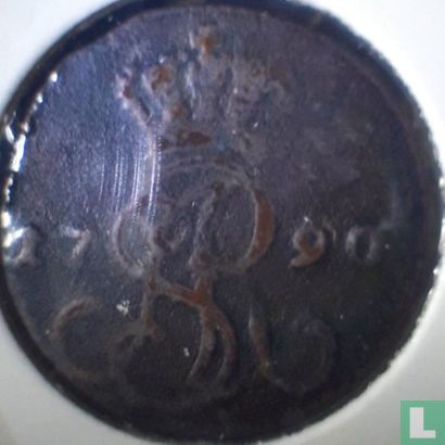 Polen 1 grosz 1790 - Afbeelding 1