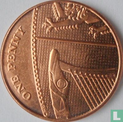 United Kingdom 1 penny 2015 (with JC) - Image 2