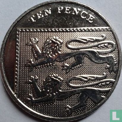 Verenigd Koninkrijk 10 pence 2011 - Afbeelding 2