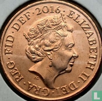 United Kingdom 2 pence 2016 - Image 1