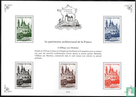Frans erfgoed in postzegels