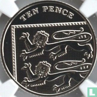 Verenigd Koninkrijk 10 pence 2019 - Afbeelding 2