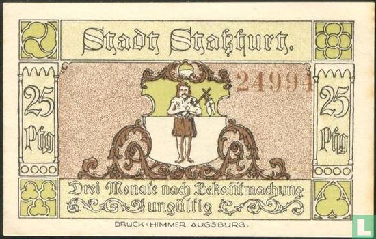 Stassfurt, Stadt - 25 pfennig (6) 1921 - Afbeelding 2