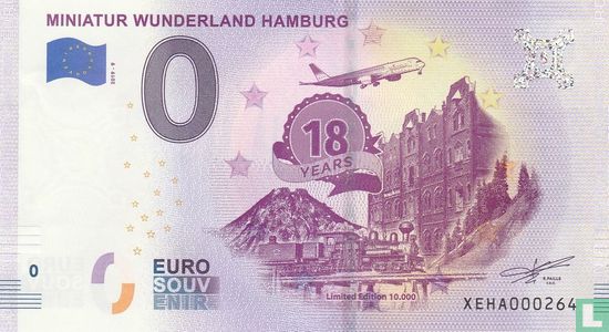 XEHA-9 Miniatur Wunderland Hamburg - Afbeelding 1