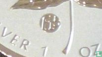 Canada 5 dollars 2014 (zilver - kleurloos - met F15 privy merk) - Afbeelding 3