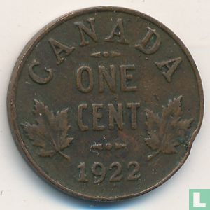 Canada 1 cent 1922 - Image 1