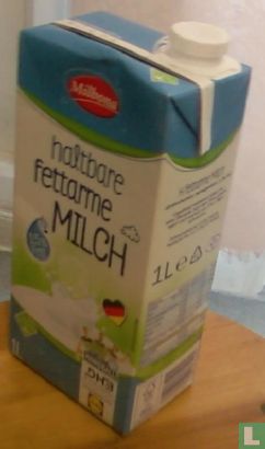 Milbona - haltbare Fettarme Milch - 1,5% - DHB - Afbeelding 1