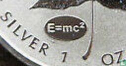 Kanada 5 Dollar 2015 (Silber - ungefärbte - mit E=mc2 Privy Marke) - Bild 3